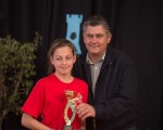 Elizabeth Martel, subcampeona Sub 14